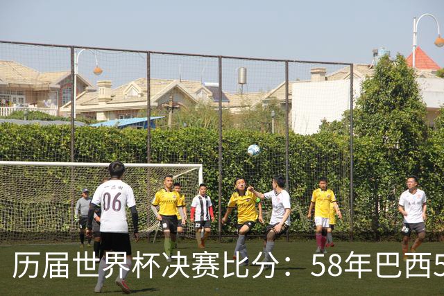 历届世界杯决赛比分：58年巴西5-2瑞典仍是最大比分